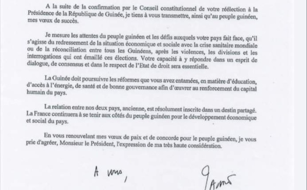Présidentielle de la Guinée : après l’avoir critiqué, Emmanuel Macron finit par féliciter Alpha Condé