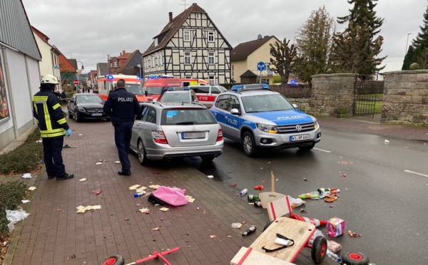 Allemagne: deux personnes tuées par une voiture dans une zone piétonne