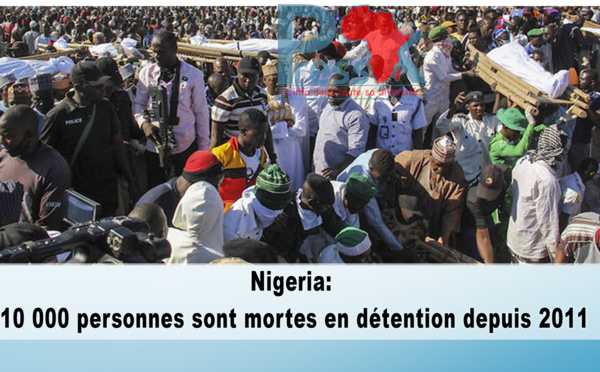 Nigeria: 10 000 personnes sont mortes en détention depuis 2011