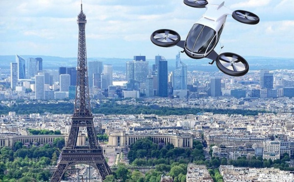 Les taxis volants feront leur premier vol d’essai en juin !