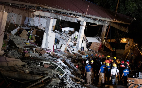 Séisme de magnitude 6 au sud des Philippines