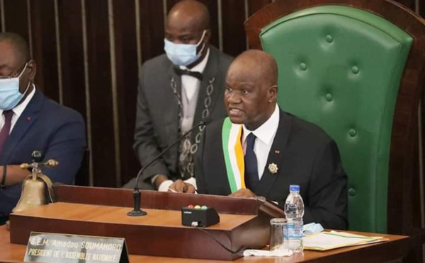 Assemblée nationale de Côte d'Ivoire : le président Amadou Soumahoro place son mandat sous le signe du travail et de la cohésion