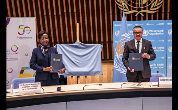 L'OMS et l'OIF signent un mémorandum d’entente pour renforcer l’accès à la santé dans les pays francophones