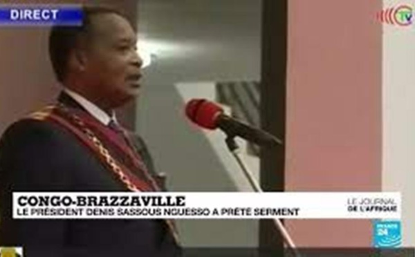 Congo : Denis Sassou Nguesso a prêté serment pour son 4ème mandat