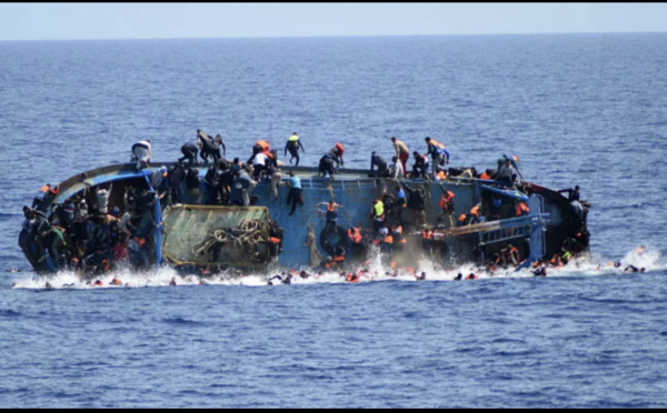 Naufrage d’un bateau avec 130 migrants à bord au large de Libye