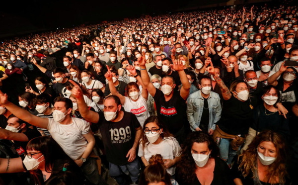 Covid-19: le concert-test à Barcelone est une réussite selon l'équipe scientifique
