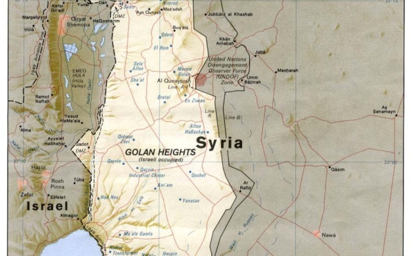 Golan : incidents signalés par l’ONU à la frontière entre la Syrie et Israël