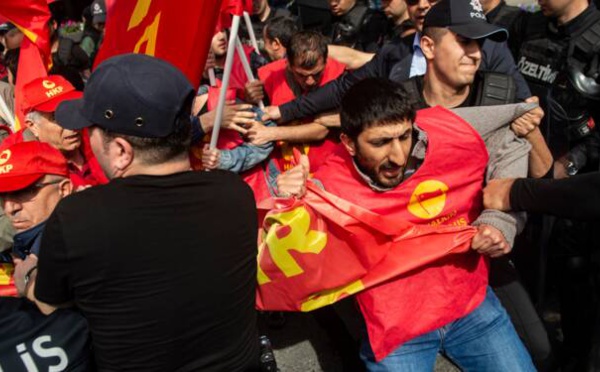 Turquie: la police d'Istanbul arrête des dizaines de manifestants du 1er mai