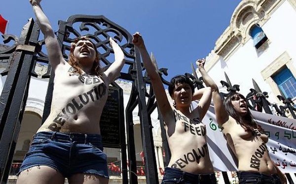 Tunisie: Reprise du procès des trois Femen à Tunis