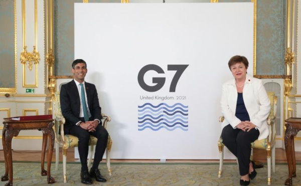 Le G7 Finance s'engage sur un taux plancher global pour l'impôt sur les sociétés «d'au moins 15%»