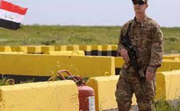 Irak: interception de deux drones au-dessus d'une base abritant des soldats américains