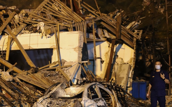 Au moins 12 morts dans l’explosion d’une conduite de gaz en Chine