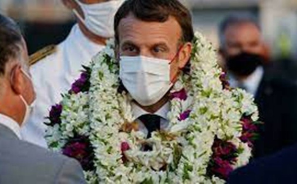 Emmanuel Macron entame sa visite en Polynésie sous le signe de la crise sanitaire