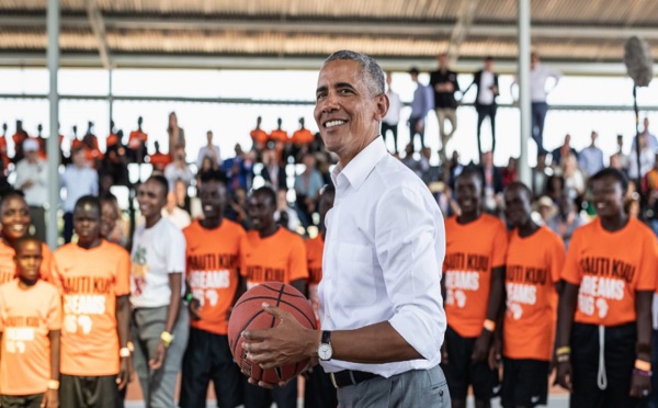 Basket : Barack Obama devient partenaire stratégique de la NBA Africa