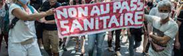 Passe sanitaire: selon le ministère de l'Intérieur, près de 240 000 manifestants en France ce samedi