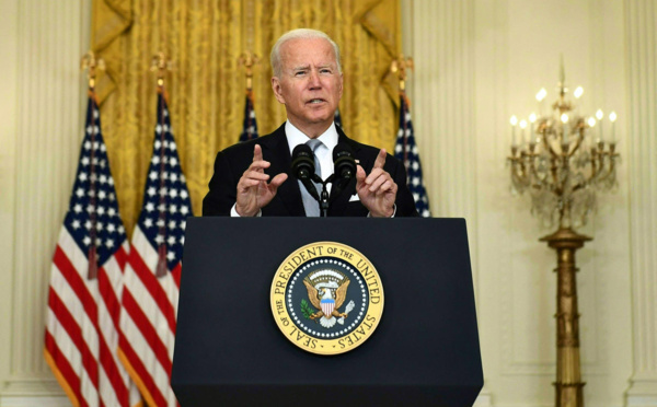 Biden évoque la menace «croissante» d'une attaque du groupe État islamique pour justifier le retrait de Kaboul