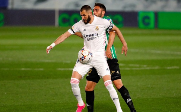 Le Real Madrid l'emporte difficilement face au Betis Séville en Liga