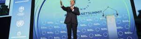 Environnement: Macron annonce un sommet «One Ocean» fin 2021 ou début 2022 en France