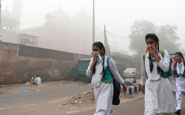 Inde: New Delhi ferme ses écoles pour une semaine en raison de la pollution