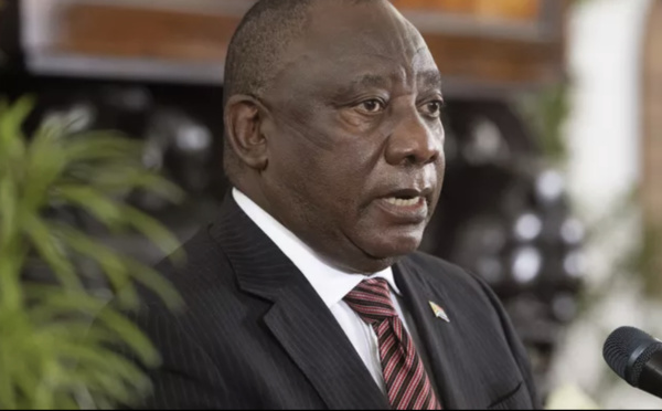 Le président sud-africain Cyril Ramaphosa positif au Covid-19