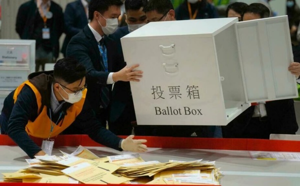 Législatives à Hong Kong: un taux de participation historiquement bas