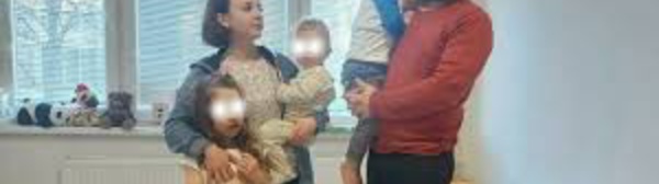 Ils attendront la paix: une famille ukrainienne réfugiée côté slovaque