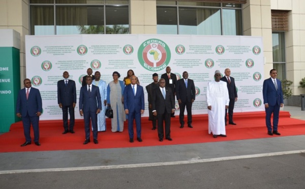 Mali, Guinée et Burkina Faso : voici les décisions prises par les chefs d’Etat de la CEDEAO