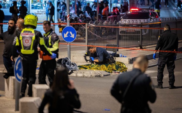 Israël: au moins 5 morts dans des attaques près de Tel-Aviv (secouristes)