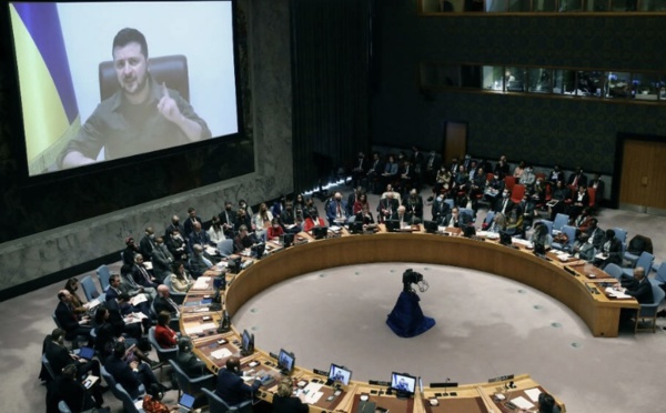 Agissez ou disparaissez : le défi lancé par Volodymyr Zelensky au Conseil de sécurité de l'ONU