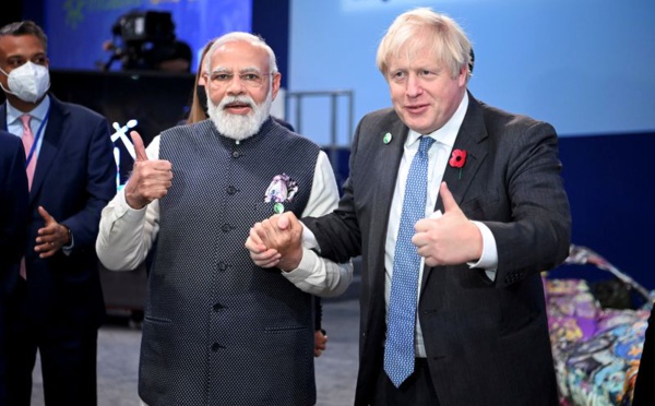 Accord entre la Grande-Bretagne et l'Inde sur un partenariat de défense et de sécurité