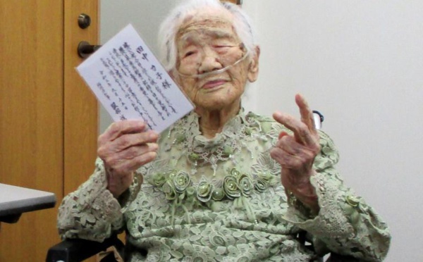 La doyenne de l'humanité, une Japonaise, est morte à 119 ans