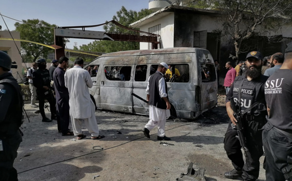 Pakistan: attentat suicide près d'un institut chinois de Karachi revendiqué par des séparatistes baloutches