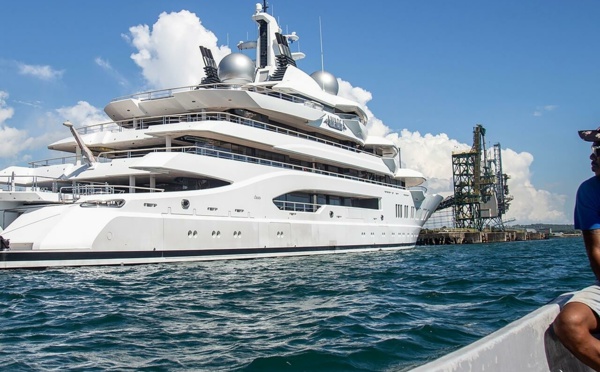 Le yacht d'un oligarque russe saisi aux îles Fidji à la demande des Etats-Unis