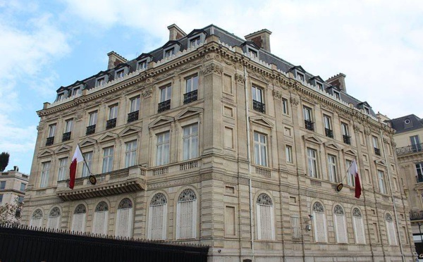 France: un homme tué à l'ambassade du Qatar à Paris, un suspect interpellé