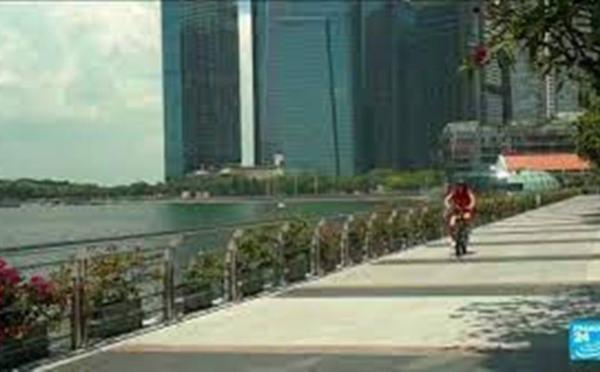 Face à la montée des eaux, Singapour veut être le pionnier du combat climatique en Asie