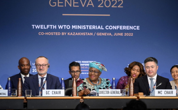 Crise alimentaire, pêche, vaccins... l'OMC adopte une série de mesures "sans précédent"