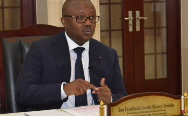 Le Bissau-guinéen Umaro Sissoco Embaló prend la présidence de la CEDEAO