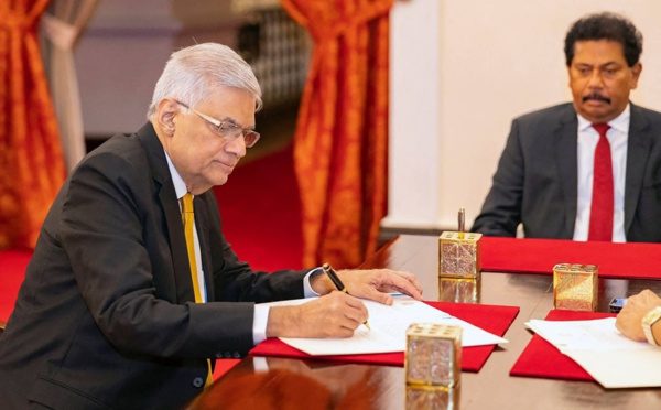 Sri Lanka: l'ex-Premier ministre Ranil Wickremesinghe élu président par le Parlement