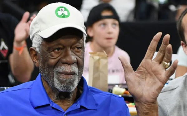 Pluie d'hommages pour Bill Russell, basketteur mythique et militant des droits civiques
