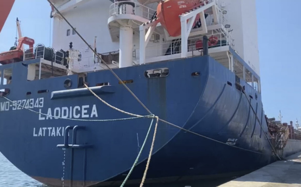 Ukraine: un navire chargé de céréales à destination du Liban devrait finalement rejoindre la Syrie