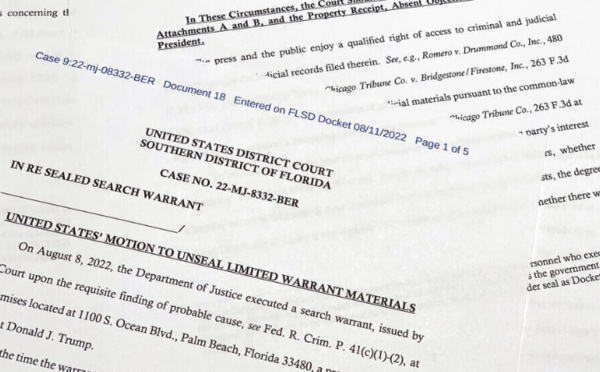 Perquisition chez Trump: pour le «Washington Post», le FBI cherchait des documents sur le nucléaire