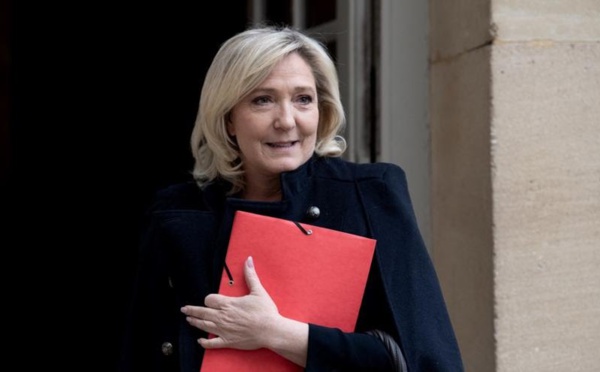 Marine Le Pen est arrivée au Sénégal pour une visite de trois jours