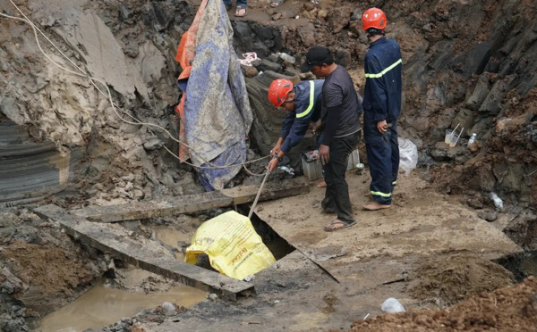 Le corps de l'enfant tombé dans un trou de 35 mètres au Vietnam a été retrouvé