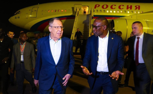 Lavrov arrive au Mali en pleine idylle entre Bamako et Moscou