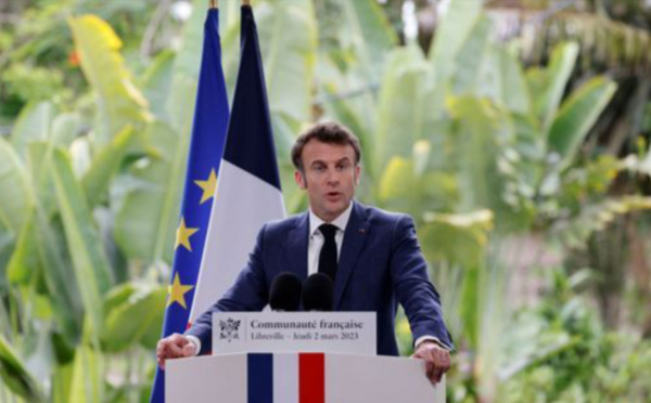 Macron proclame à Libreville la fin de la Françafrique