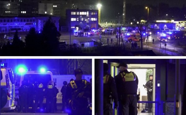 Allemagne : la fusillade dans un centre des Témoins de Jéhovah fait huit morts à Hambourg
