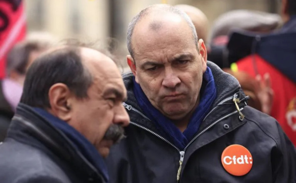 Retraites: l'intersyndicale invite le président Macron à «consulter le peuple»