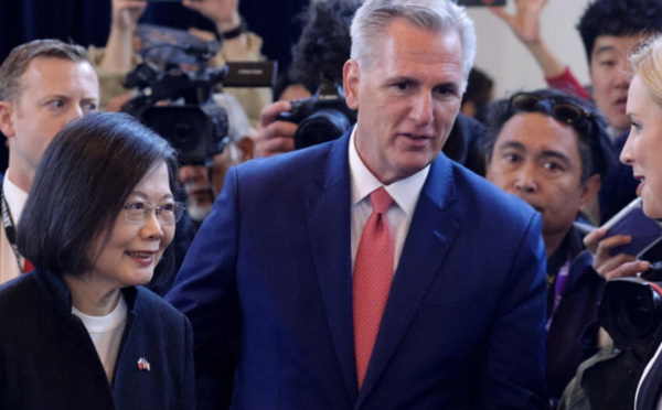 En Californie, la présidente taïwanaise salue le «soutien indéfectible» des États-Unis