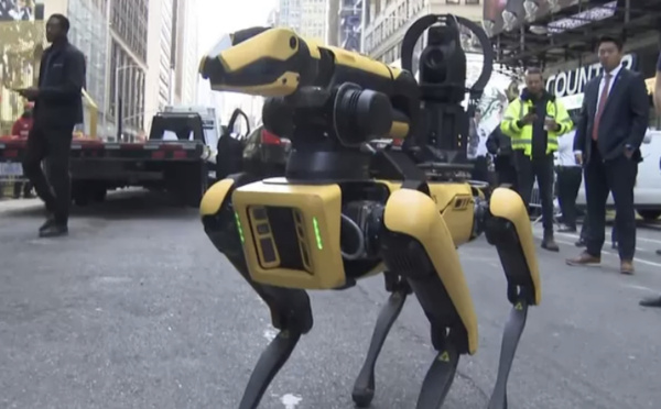 La police de New York dévoile de nouveaux "Digidogs”