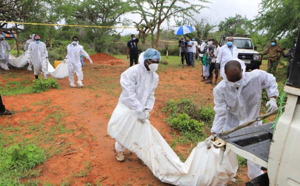 Kenya: 26 nouveaux corps de membres présumés d'une secte exhumés, 47 en trois jours